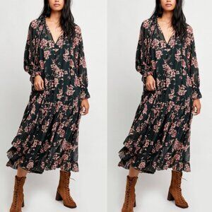 Free People Feeling Groovy Maxi Dress Size Medium